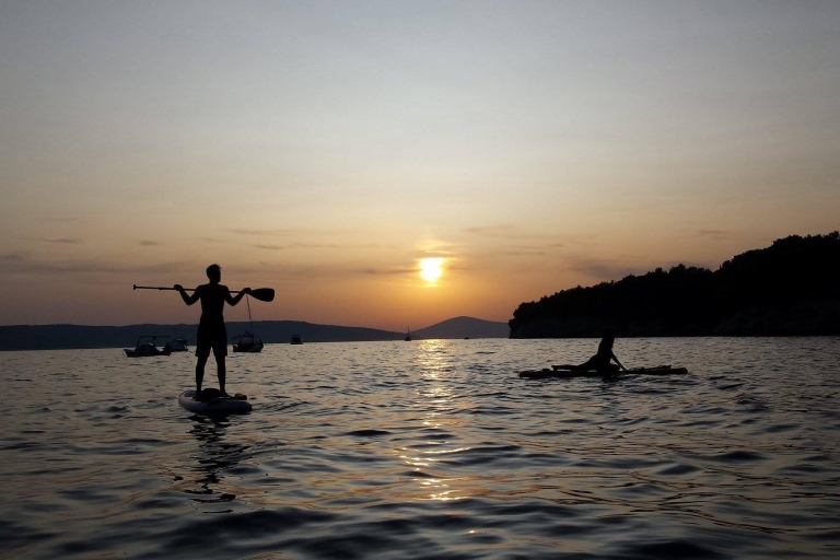 Stand Up Paddling Tour bei Sonnenuntergang in Split