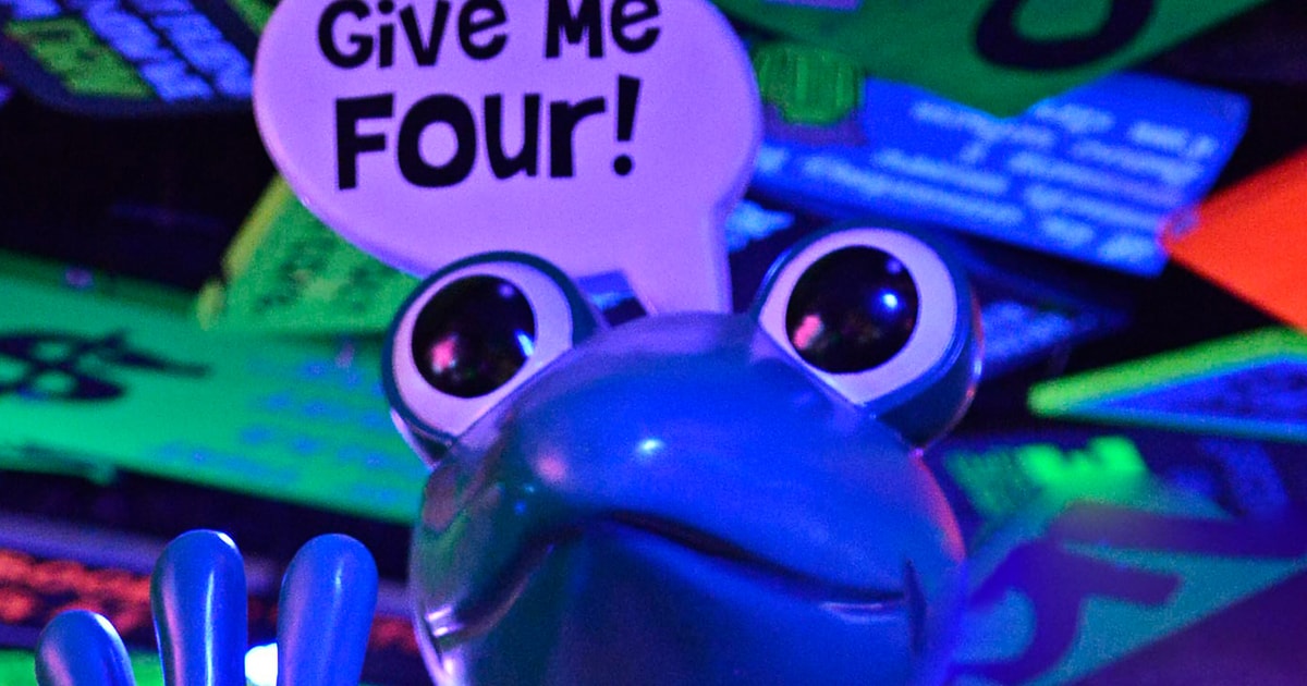 Orlando paquete de cena del señor Frog con cristal de jardín