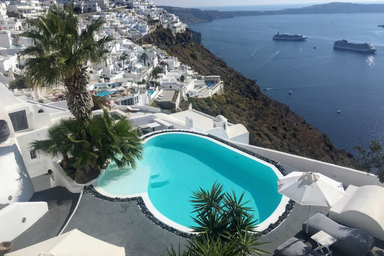 Visite en petit groupe de Santorin avec dégustation de vin