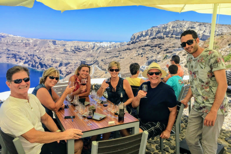 Santorini Small Group Tour with Wine Tasting