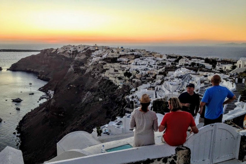 Visite en petit groupe de Santorin avec dégustation de vin