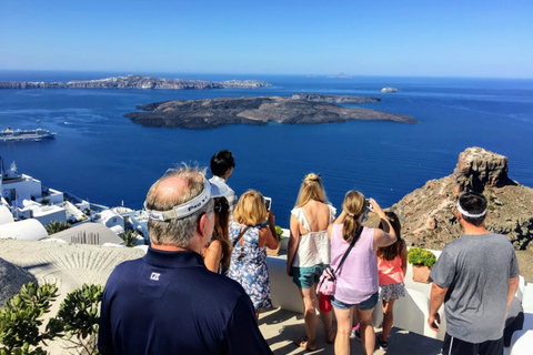 Santorini: excursão terrestre privada de 5 horas