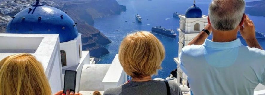 Santorini: 5-stündiger privater Landausflug