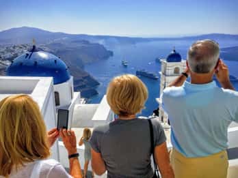 Santorini: Excursión privada en tierra de 5 horas
