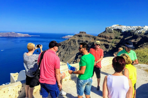 Santorini: excursão terrestre privada de 5 horas