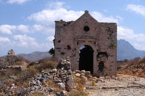 Rethymno: Dagtrip Gramvousa-eiland & Balos-strandVan Rethimno, Perivolia, Atsipopoulo