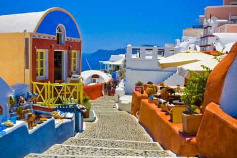 From Heraklion or Agios Nikolaos: Full-Day Santorini Trip
