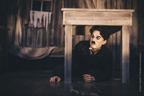 Bilhete de entrada do mundo de Chaplin