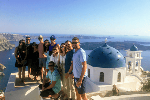 Visite en petit groupe de Santorin avec dégustation de vin