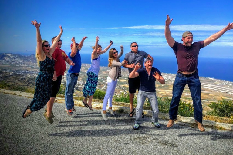 Visite en petit groupe de Santorin avec dégustation de vin