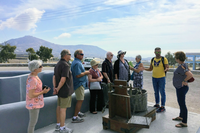 Visite en petit groupe de Santorin avec dégustation de vin