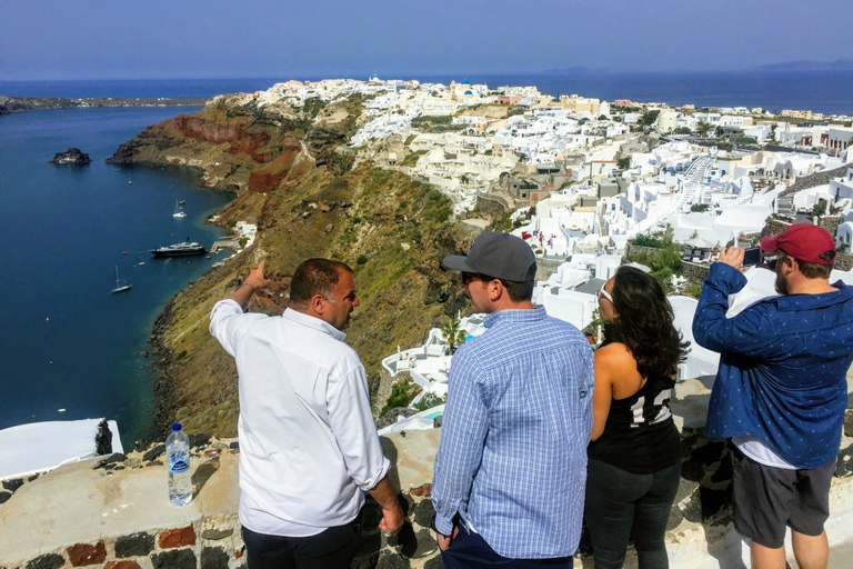 Visite en petit groupe de Santorin avec dégustation de vin