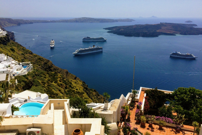 Noord-Santorini: privétour met Oia-zonsondergang en wijnproeverij