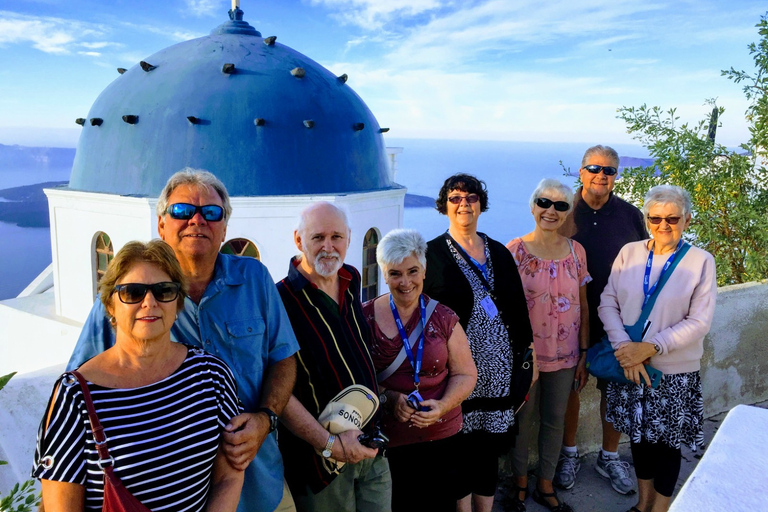 Le meilleur de Santorin - Visite guidée privée d'une journéeLe meilleur de la visite guidée privée d'une journée à Santorin