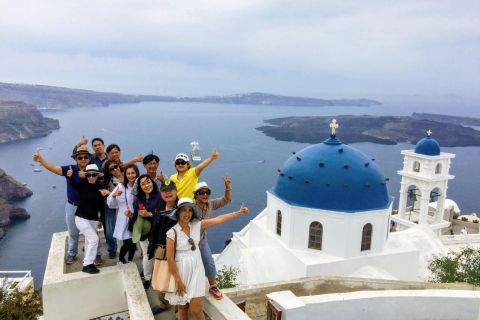 Lo mejor de Santorini: tour privado guiado de un día