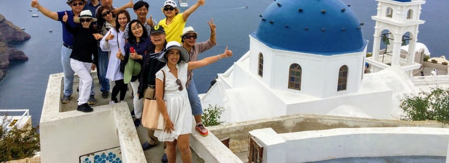 Le meilleur de Santorin : visite d'une jounée privée et guidée