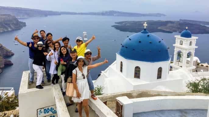 best of santorini fullday private guided tour