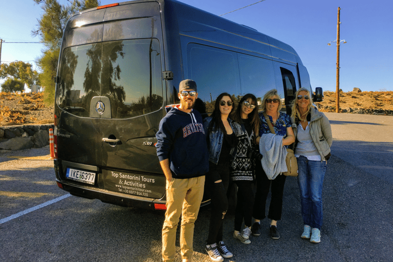 Le meilleur de Santorin - Visite guidée privée d'une journéeLe meilleur de la visite guidée privée d'une journée à Santorin