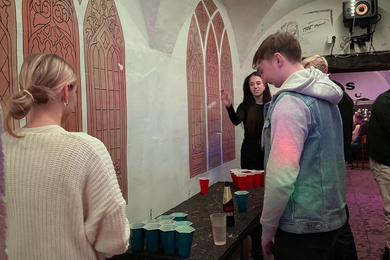 Tallinn: Telliskivi Bar Crawl with games, drinks, discounts