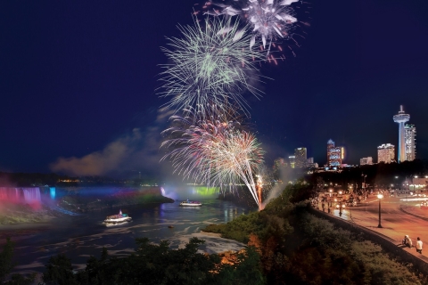 Niagara Falls, Canada: Evening Fireworks Cruise Niagara Falls, Canada: Fireworks Night Cruise