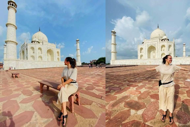 From Mumbai:Same Day Agra Taj Mahal Tour From Mumbai : Same Day Agra Taj Tour with Guide & Transport