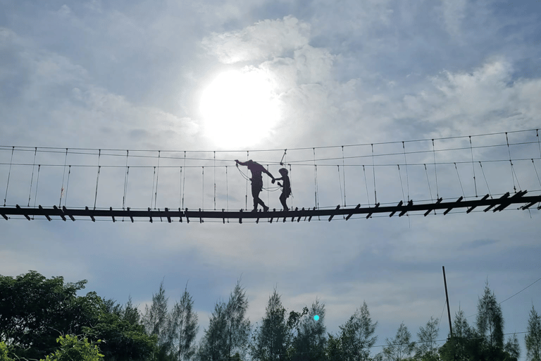 Pattaya: Zipline Adventure with 25 Platforms w/ Kids OptionKids Course