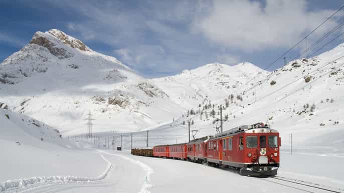 from milan bernina train st. moritz full–day tour