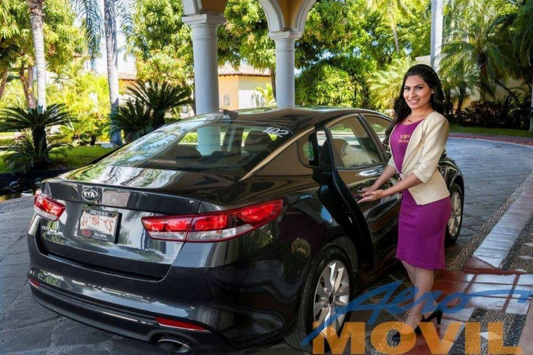 Puerto Vallarta: Flughafentransfer nach Nuevo Vallarta SüdVan One-Way (8 - 10 Fahrgäste)