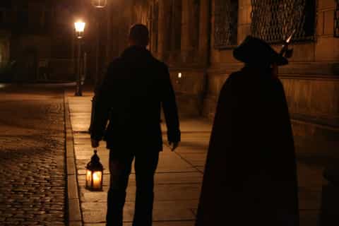 Dresden: The Original Night Watchman Tour in Lantern Light