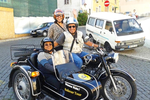 Lisbonne: Sidecar TourVisite de Lisbonne en Sidecar - Demi-journée
