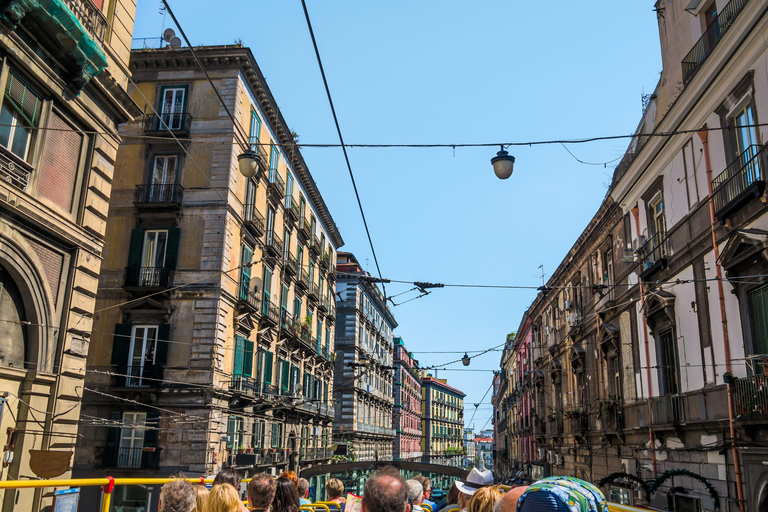 Naples: All-In-One Pass with Pompeii & Underground Tour 3 Day City Pass with Hop On Hop Off bus