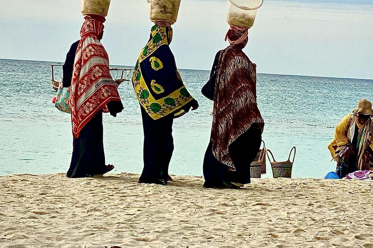 Sansibar: Insel Mnemba, Turles schwimmen mit Kendwa Strand
