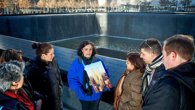 the 9/11 tribute museum memorial walking tour