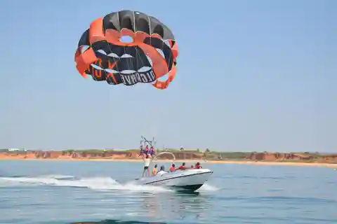 Parasailen in Vilamoura