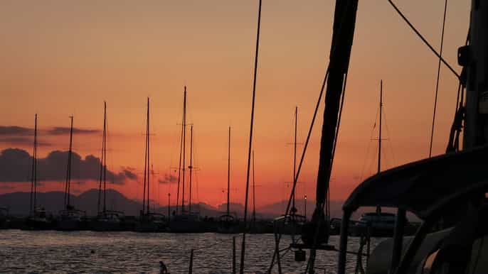 athens riviera sunset sailing cruise with free wine
