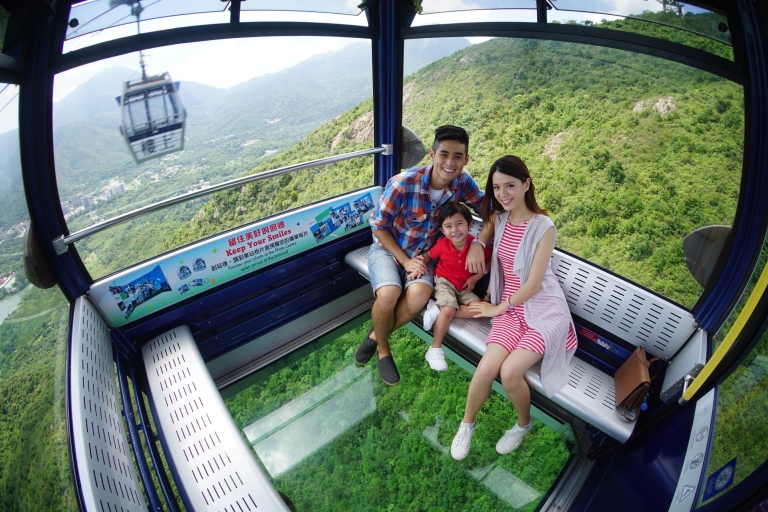 Ngong Ping 360-kabelbaan privécabine met toegang zonder wachtrijPrive-kristallen hut
