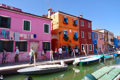 Venedig: Halvdags båttur till Canal Grande, Murano och BuranoVenedig: Båtutflykt med Grand Canal, Murano och Burano på en halvdag