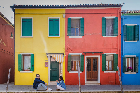 Wenecja: półdniowa wycieczka łodzią po Canale Grande, Murano i Burano