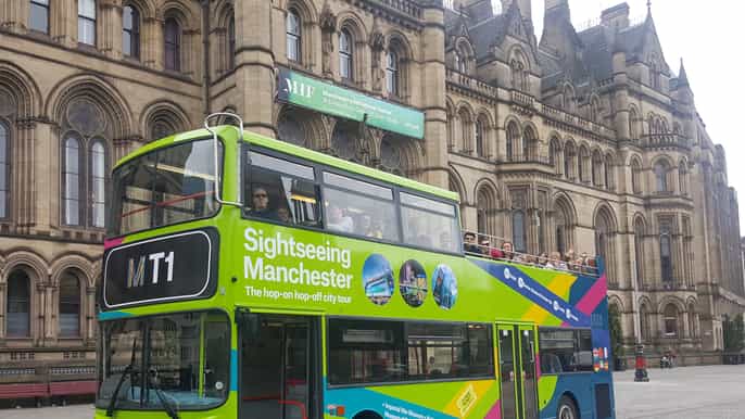 manchester billet 2 jours pour le bus à arrêts multiples
