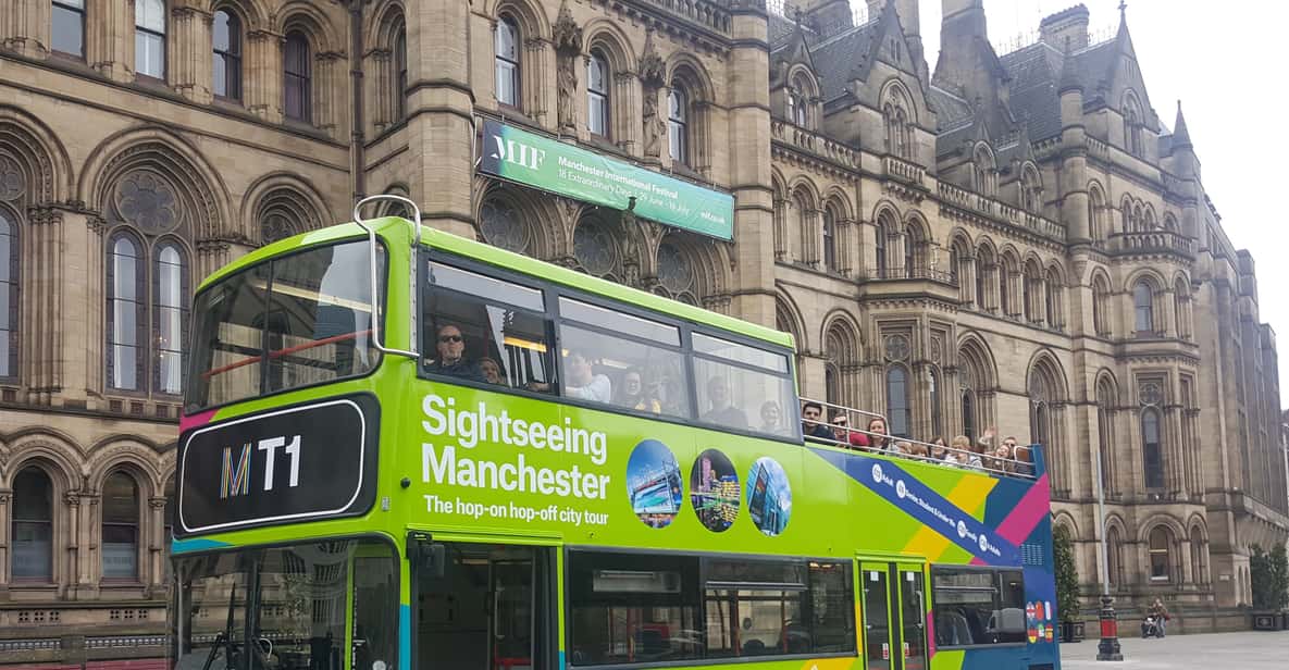 Manchester: 2-Day Hop-On Hop-Off Bus Tour