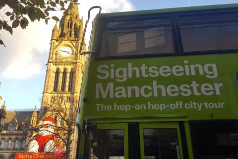 Manchester: bustour door de stad
