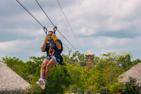 Punta Cana: Buggies, Zipline, Horses & Cenote Swim Combo