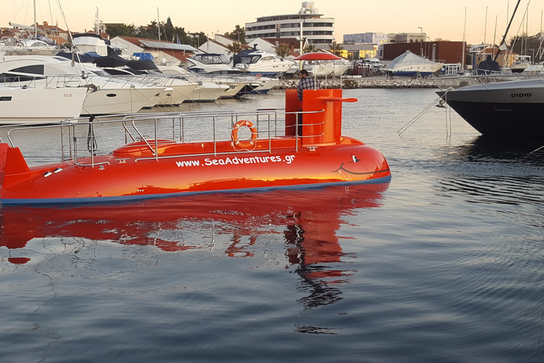 La Canée : expérience en semi-sous-marin