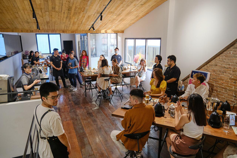 Cidade de Ho Chi Minh: Workshop de café divertido e fácil para iniciantes