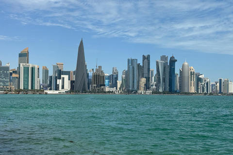 Doha: City Tour and Dhow Cruise with Private Transfer