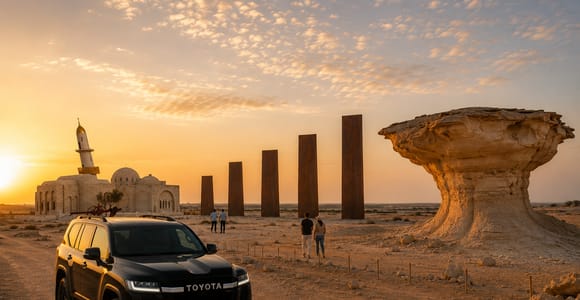 Doha: West Qatar Tour with Zekreet, Sculptures & Museum