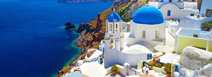 Visite touristique privée d'une demi-journée à Santorin