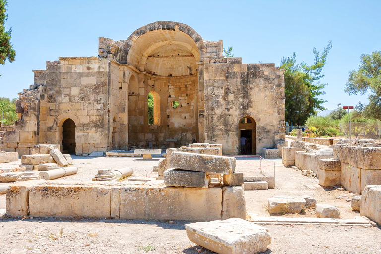 Vanuit Rethymnon: dagtour Knossos & HeraklionGeen gids | van de stad Rethimno, Perivolia, Atsipopopoulo