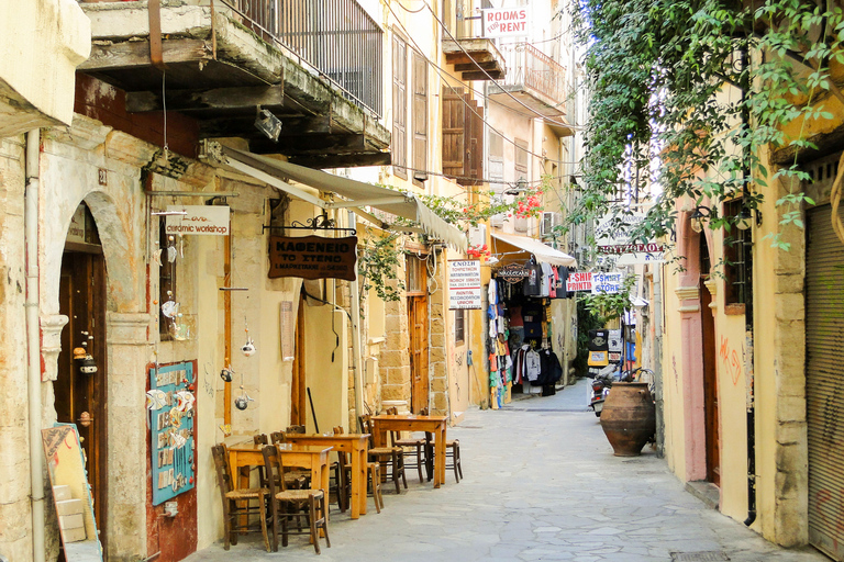 Ab Rethymno: Tagestour nach ChaniaPickup Gerani, Petres, Dramia, Kavros, Georgioupolis & mehr