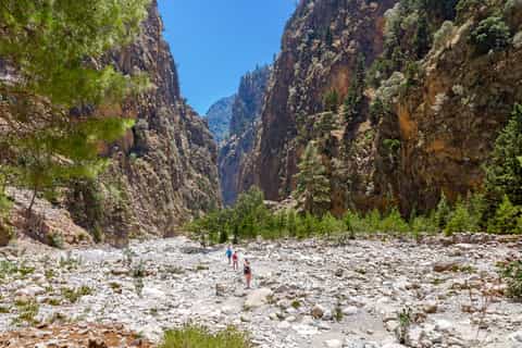 Ab Rethymno: Tagestour mit Wanderung durch Samaria-Schlucht